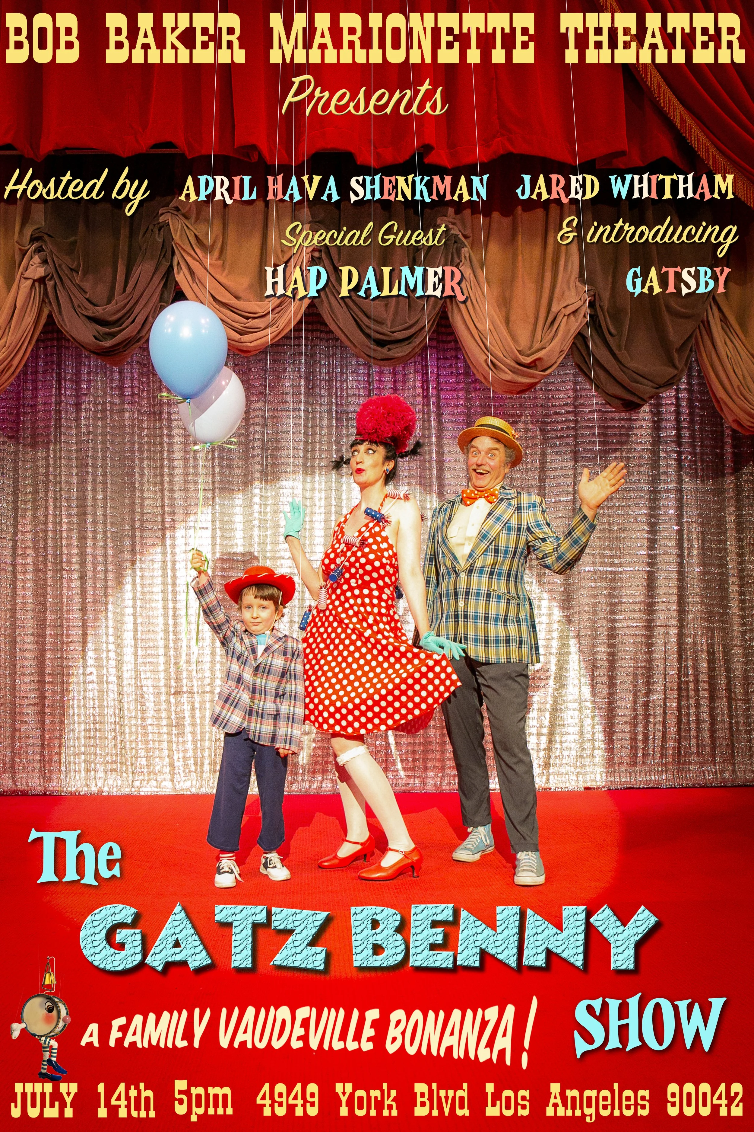 The Gatz Benny Show — Bob Baker Marionette Theater